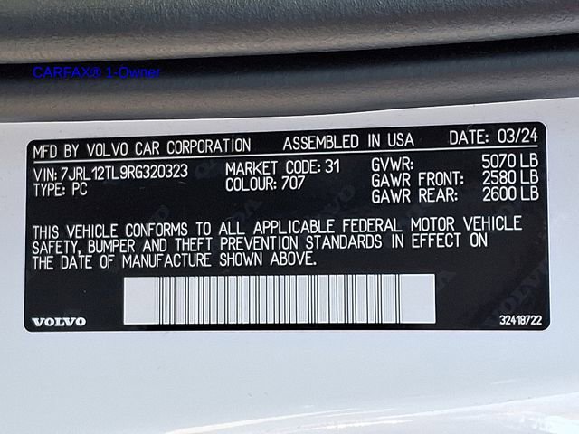 Certified 2024 Volvo S60 B5 Plus image 29