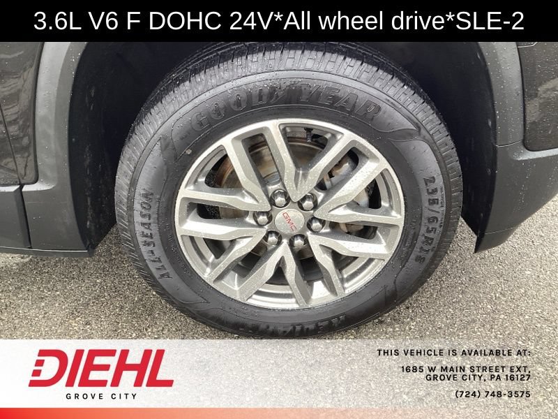 Used 2019 GMC Acadia SLE w/ Driver Alert Package I AWD/4WD image 9