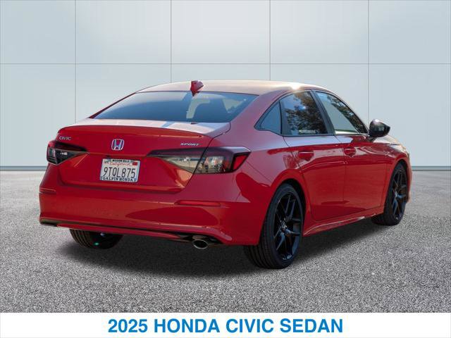 Certified 2025 Honda Civic Sport image 7