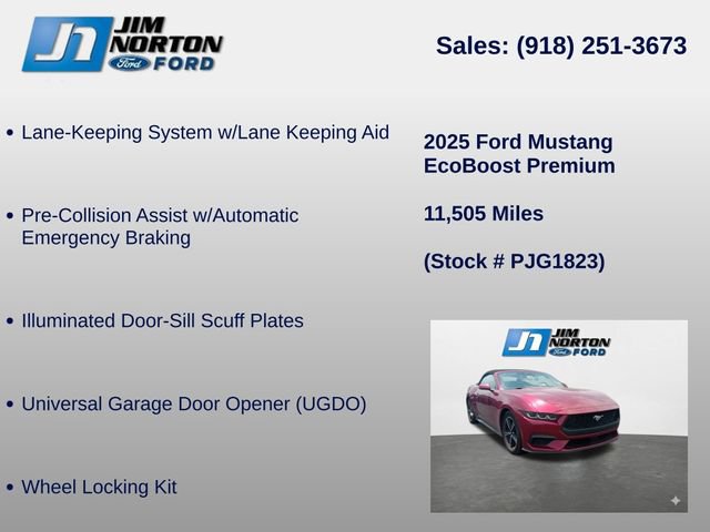 Used 2025 Ford Mustang Premium RWD image 16