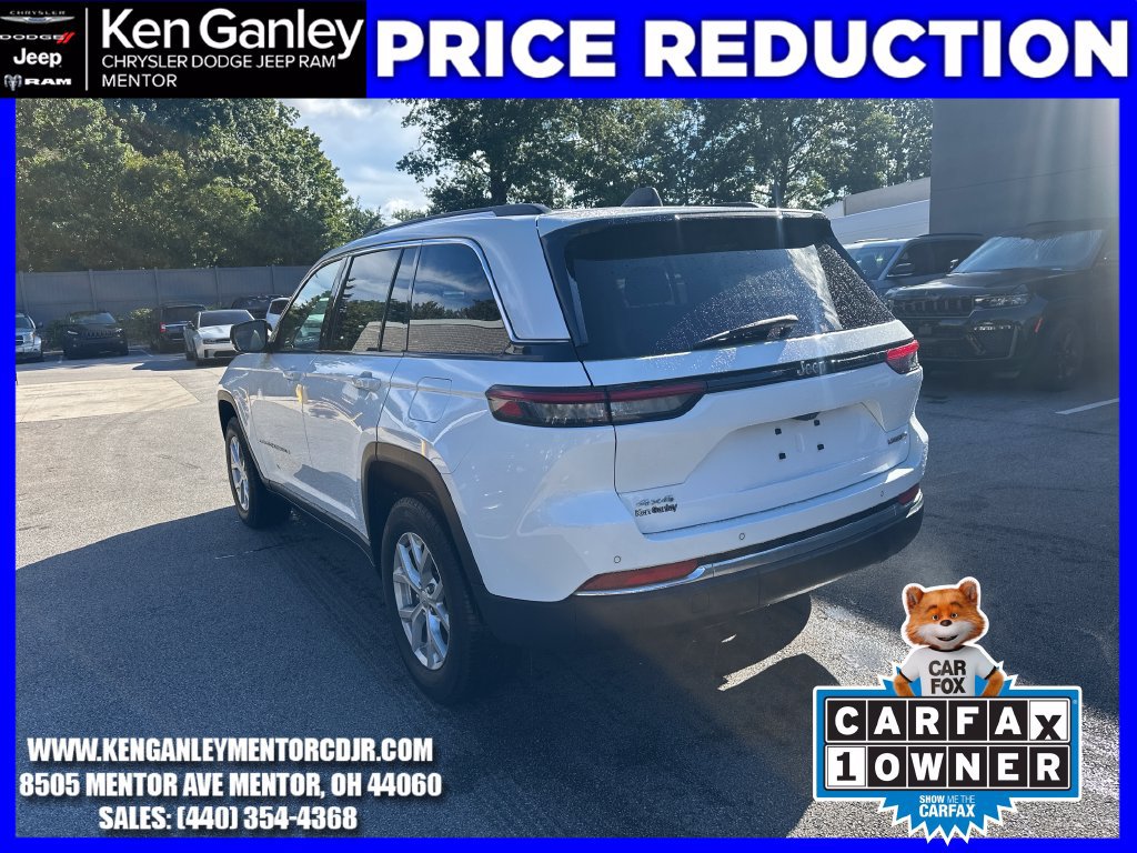 Certified 2023 Jeep Grand Cherokee Limited AWD/4WD image 7