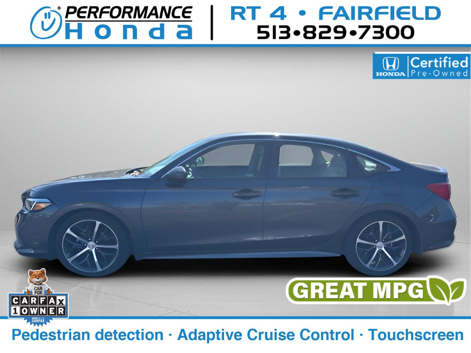 Used 2024 Honda Civic Touring image 1