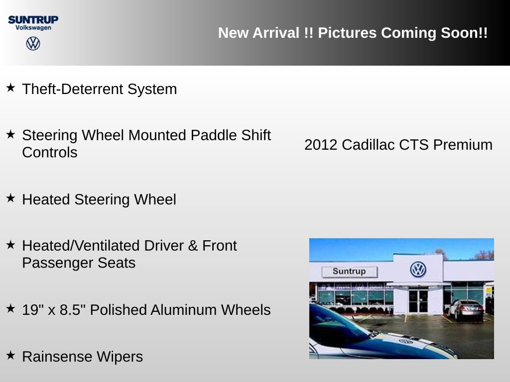 Used 2012 Cadillac CTS Premium AWD/4WD image 6