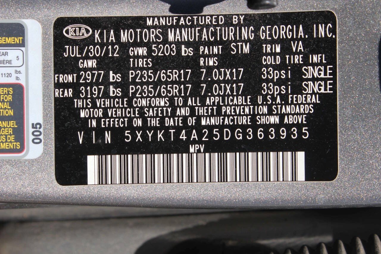 Used 2013 Kia Sorento LX FWD image 8