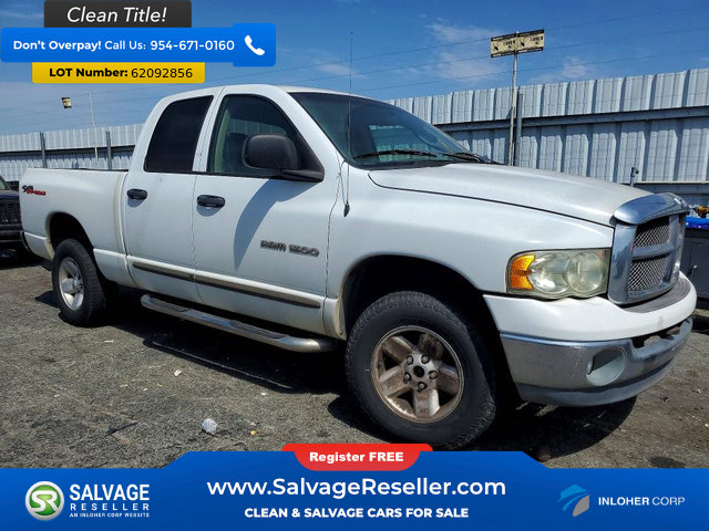 Used 2003 Dodge Ram 1500 Truck 4x4 Quad Cab image 5