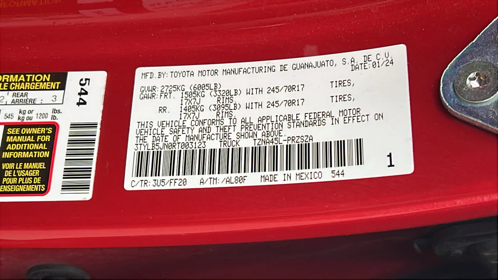 Used 2024 Toyota Tacoma SR5 AWD/4WD image 29