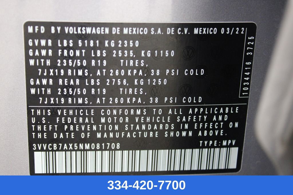 Used 2022 Volkswagen Tiguan SE R-Line image 31