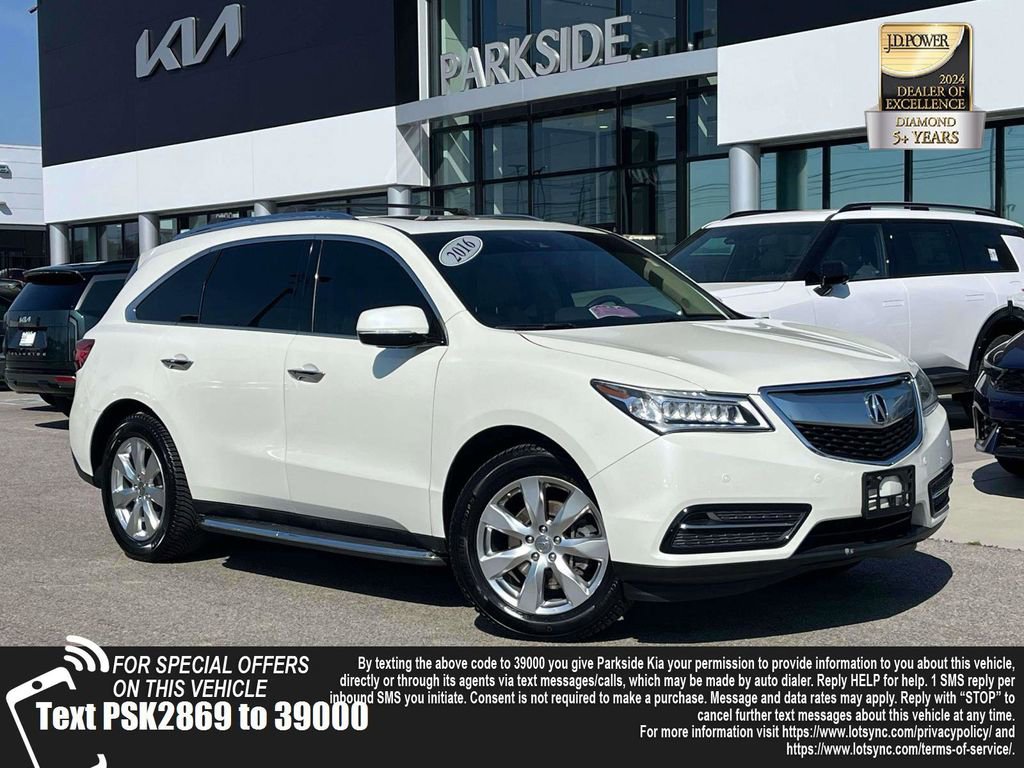 Used 2016 Acura MDX SH-AWD image 1