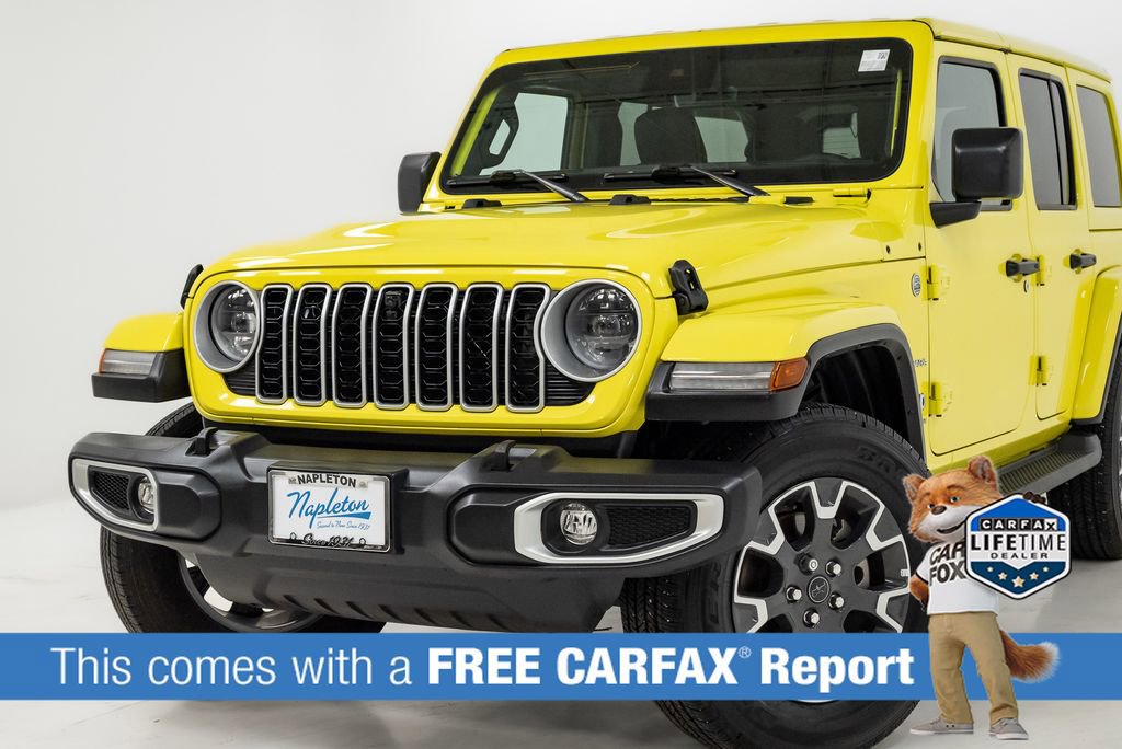 Used 2024 Jeep Wrangler Sahara w/ Technology Group AWD/4WD image 2