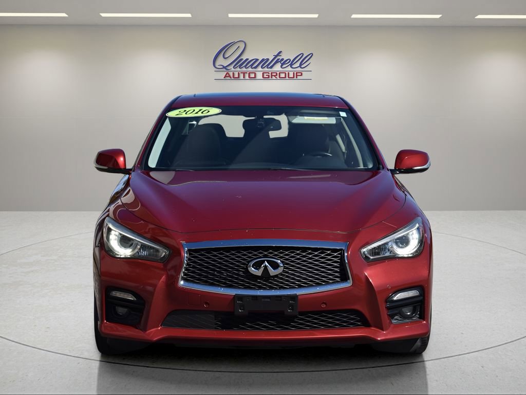 Used 2016 INFINITI Q50 Red Sport 400 AWD/4WD image 9