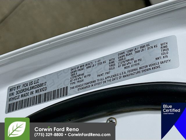 Used 2021 RAM 3500 Big Horn w/ Level 1 Equipment Group image 34