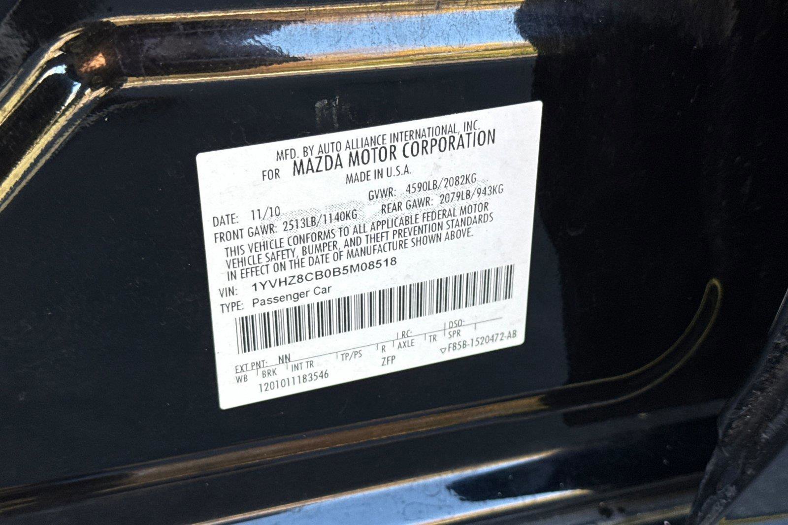 Used 2011 MAZDA MAZDA6 s Grand Touring w/ Technology Pkg image 29