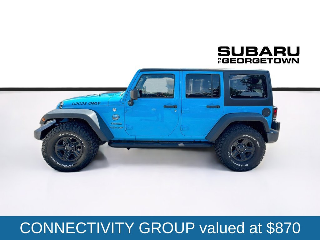 Used 2018 Jeep Wrangler Unlimited Sport w/ Connectivity Group AWD/4WD image 4