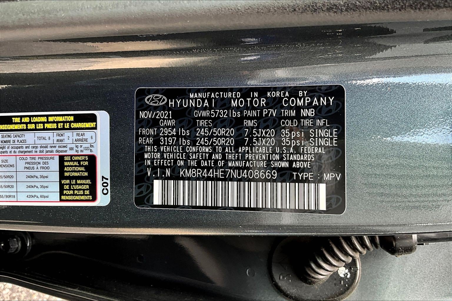 Used 2022 Hyundai Palisade SEL w/ 8P Bench Seat Package FWD image 18