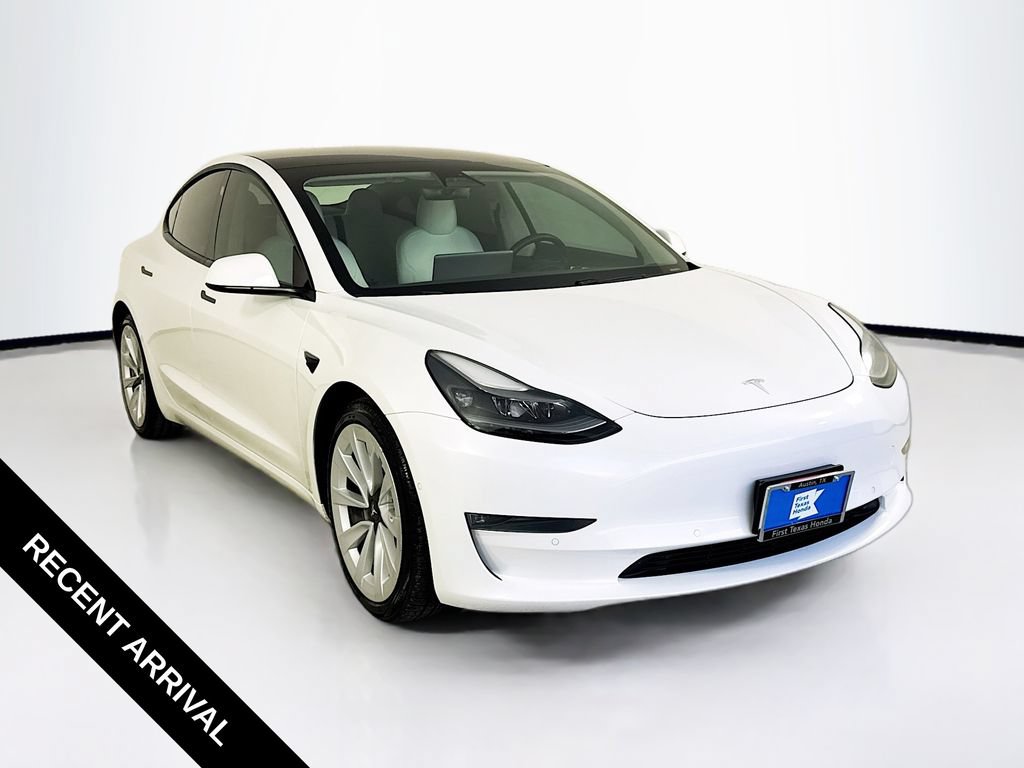 Used 2021 Tesla Model 3 Long Range AWD/4WD image 1