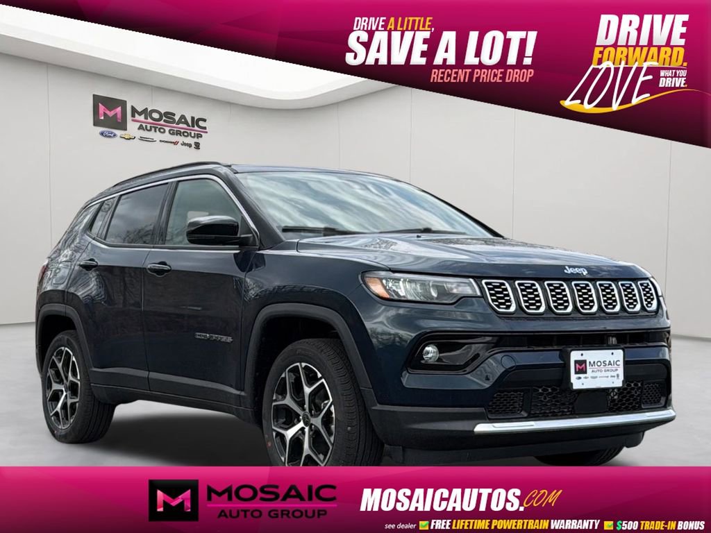 New 2026 Jeep Compass Limited w/ Sun, Sound & Navigation Group AWD/4WD image 1
