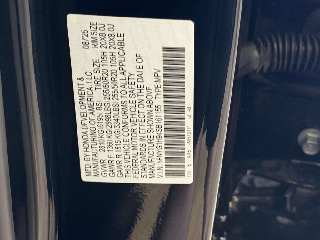 Used 2025 Honda Pilot Black Edition image 36