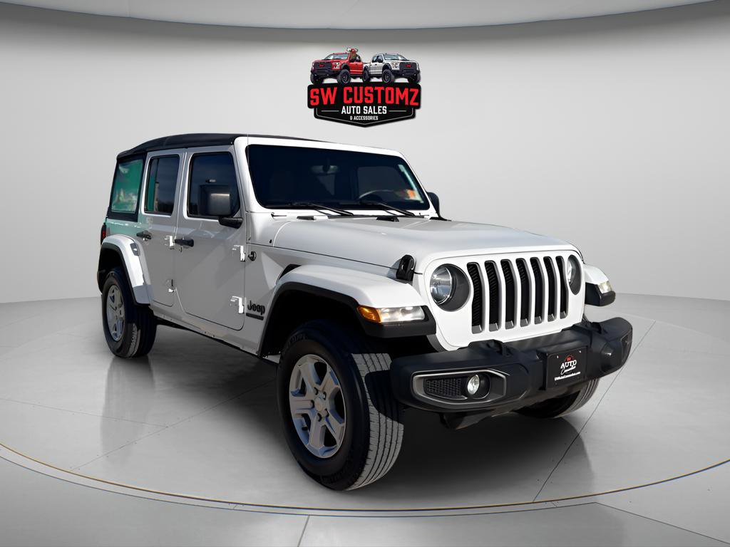 Used 2021 Jeep Wrangler Unlimited Sport image 1
