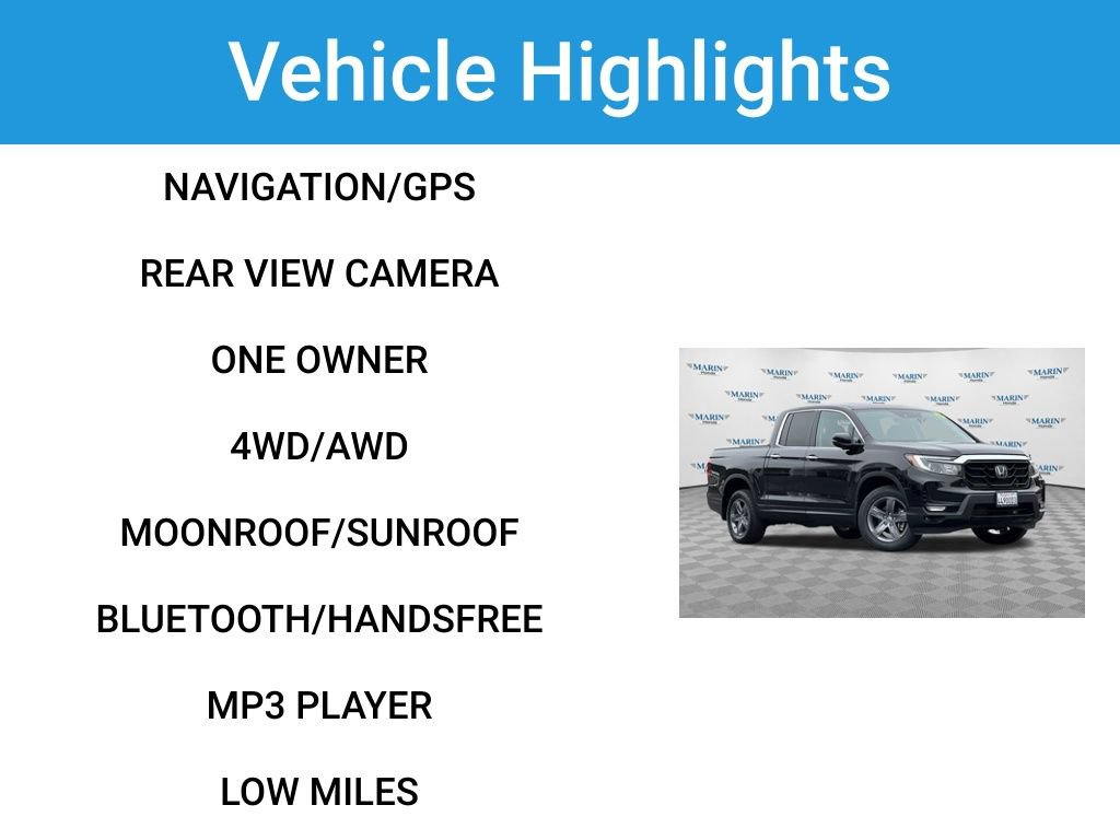 Used 2021 Honda Ridgeline RTL-E image 7