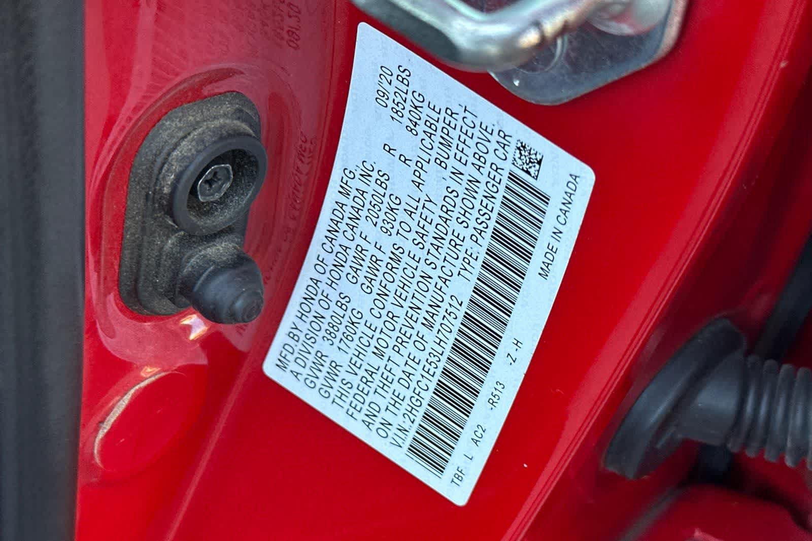 Used 2020 Honda Civic Si image 36