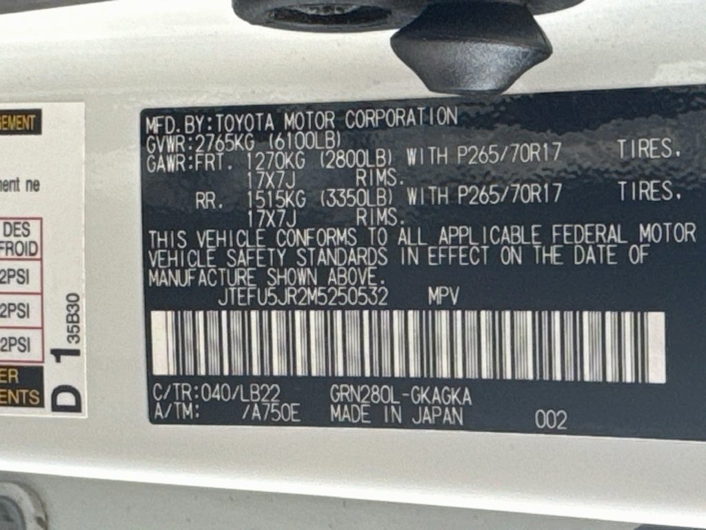 Used 2021 Toyota 4Runner SR5 Premium w/ Moonroof Package RWD image 28