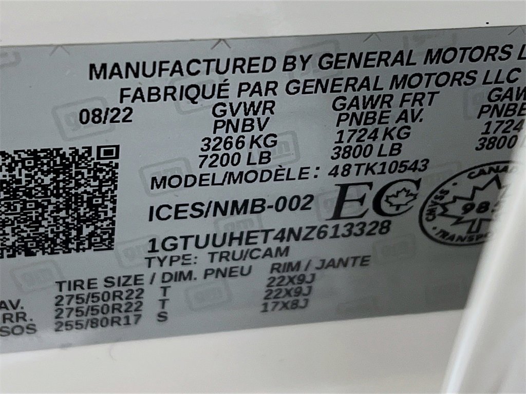 Used 2022 GMC Sierra 1500 Denali Ultimate image 33