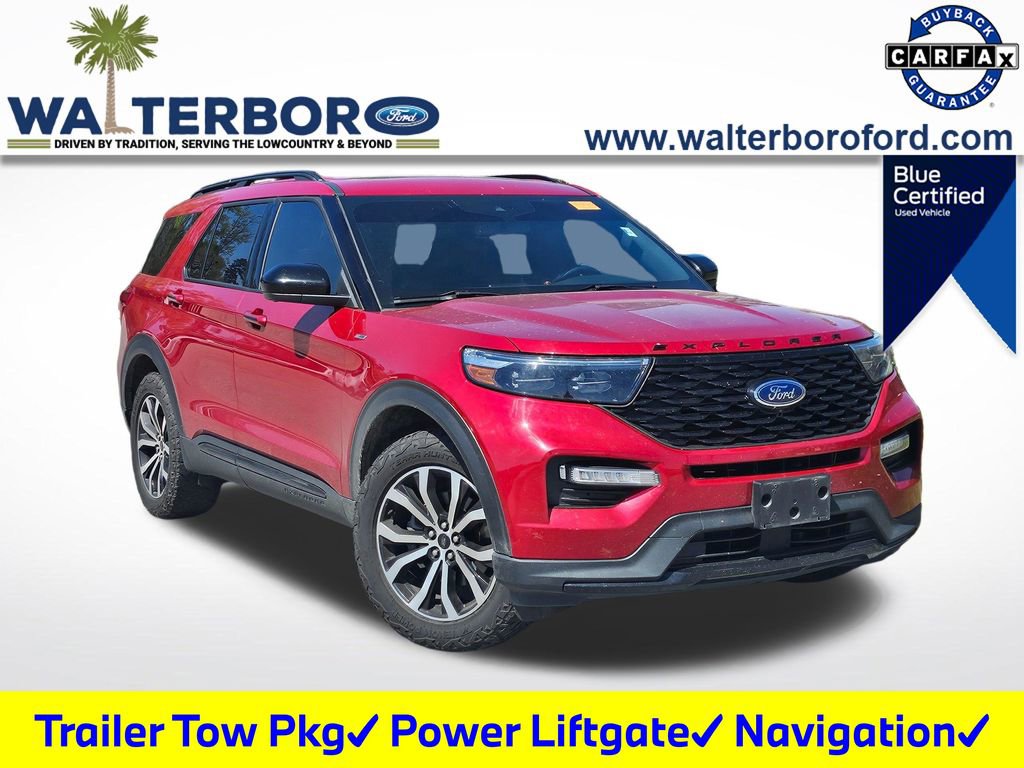Used 2022 Ford Explorer ST-Line w/ Class IV Trailer Tow Package image 1