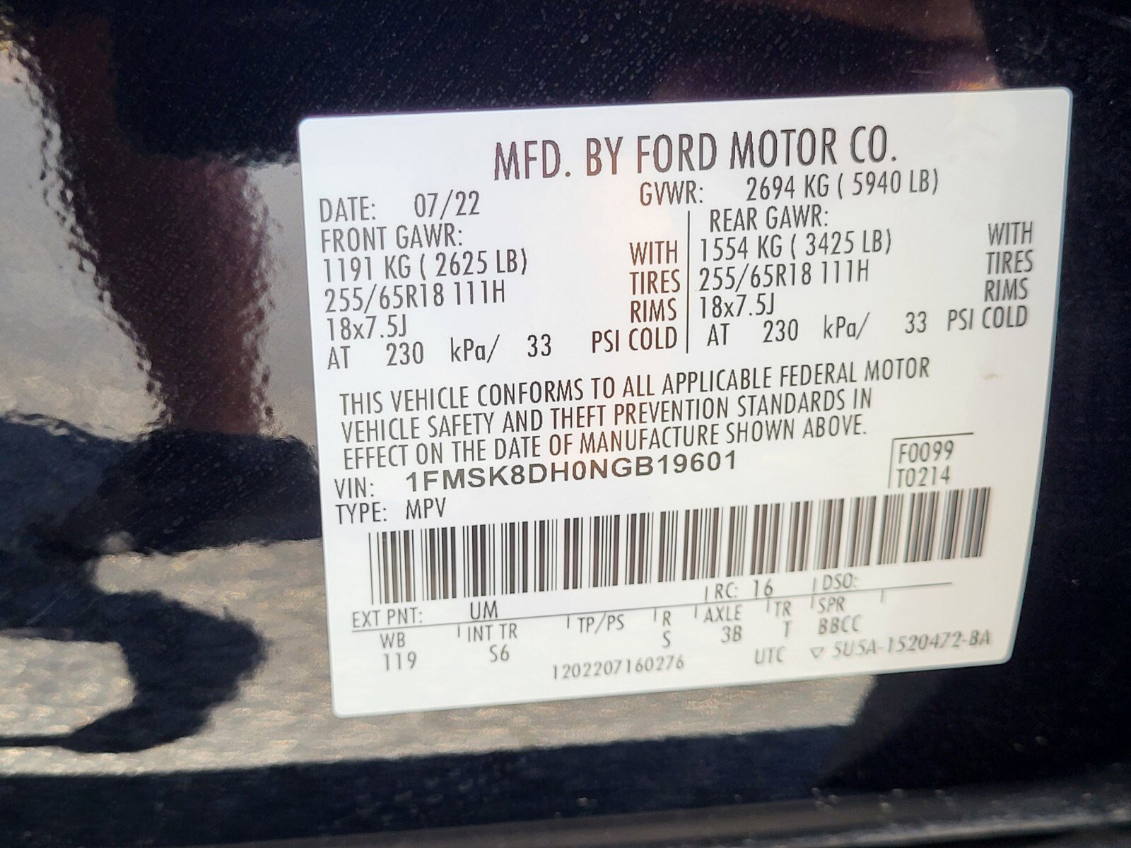 Used 2022 Ford Explorer XLT w/ Equipment Group 202A AWD/4WD image 35