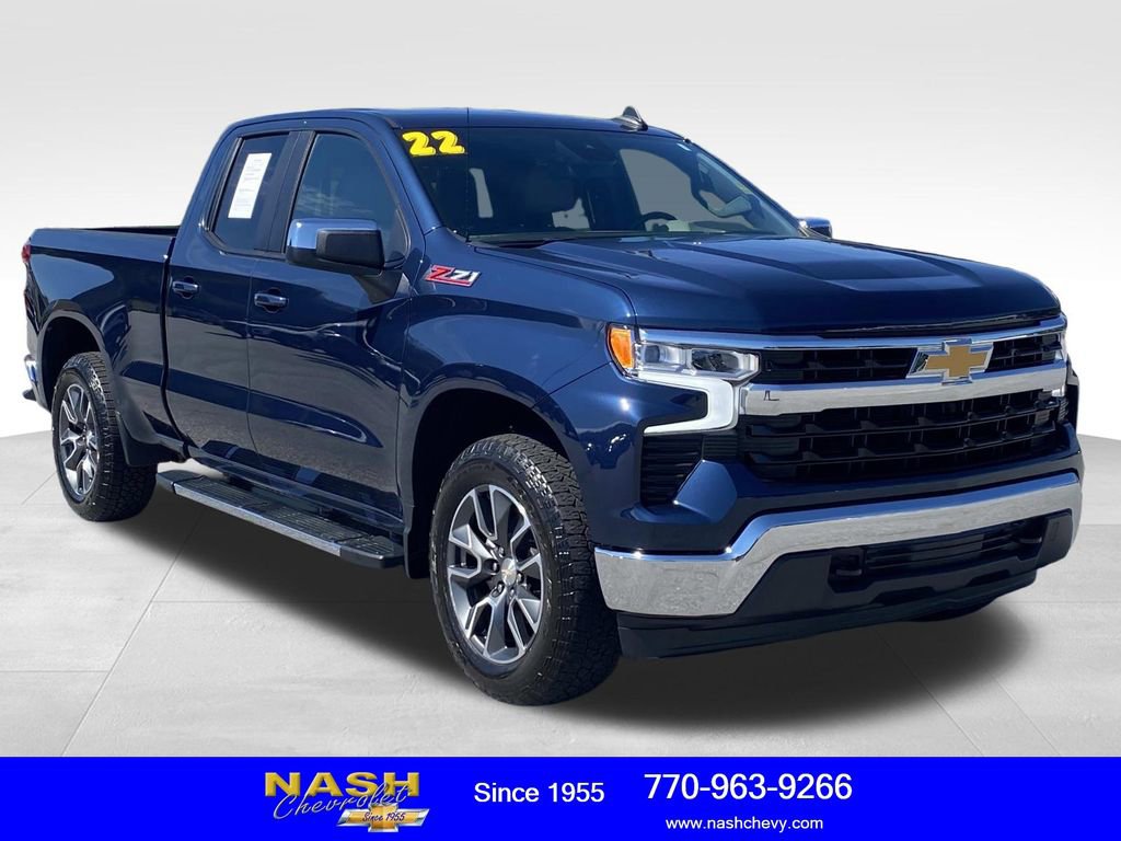 Used 2022 Chevrolet Silverado 1500 LT w/ Z71 Off-Road Package