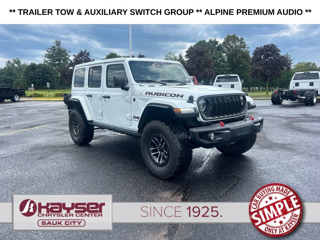 Used 2024 Jeep Wrangler Unlimited Rubicon AWD/4WD image 1