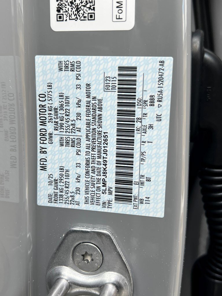 New 2026 Lincoln Nautilus Reserve w/ Jet Appearance Package image 24