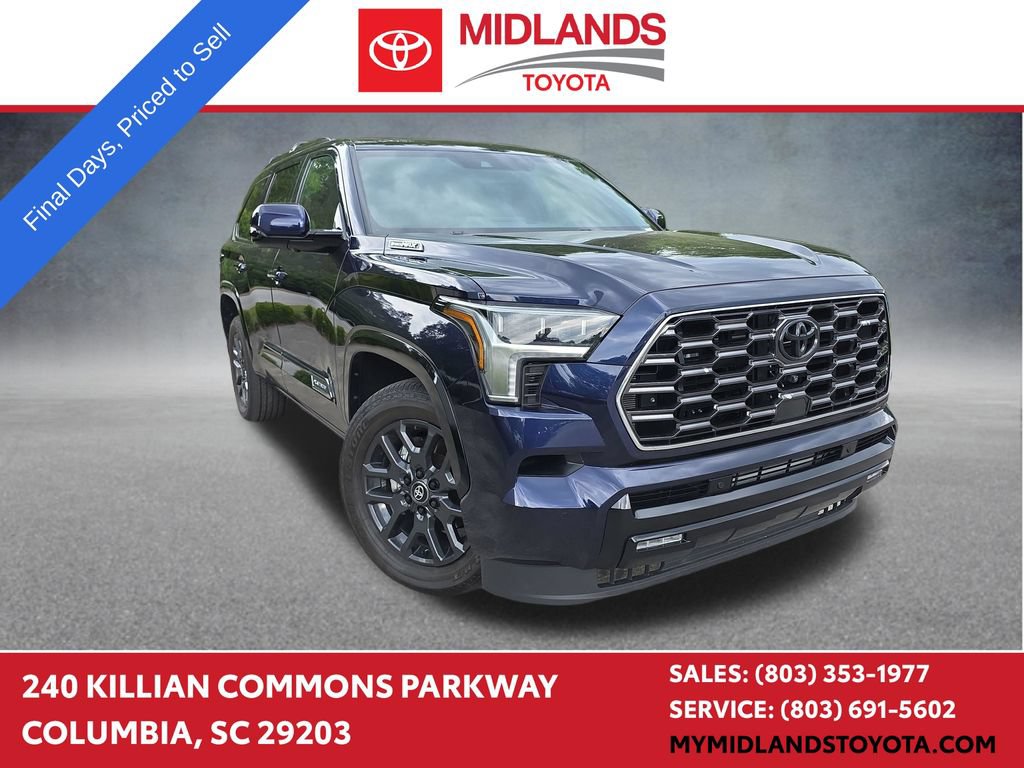 Used 2025 Toyota Sequoia Platinum AWD/4WD image 1
