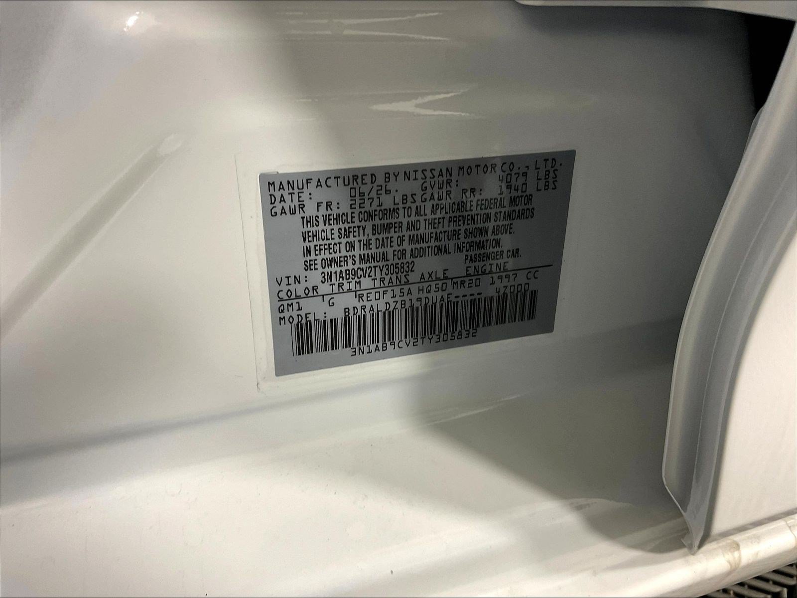 New 2026 Nissan Sentra SV w/ SV Convenience Package FWD image 20