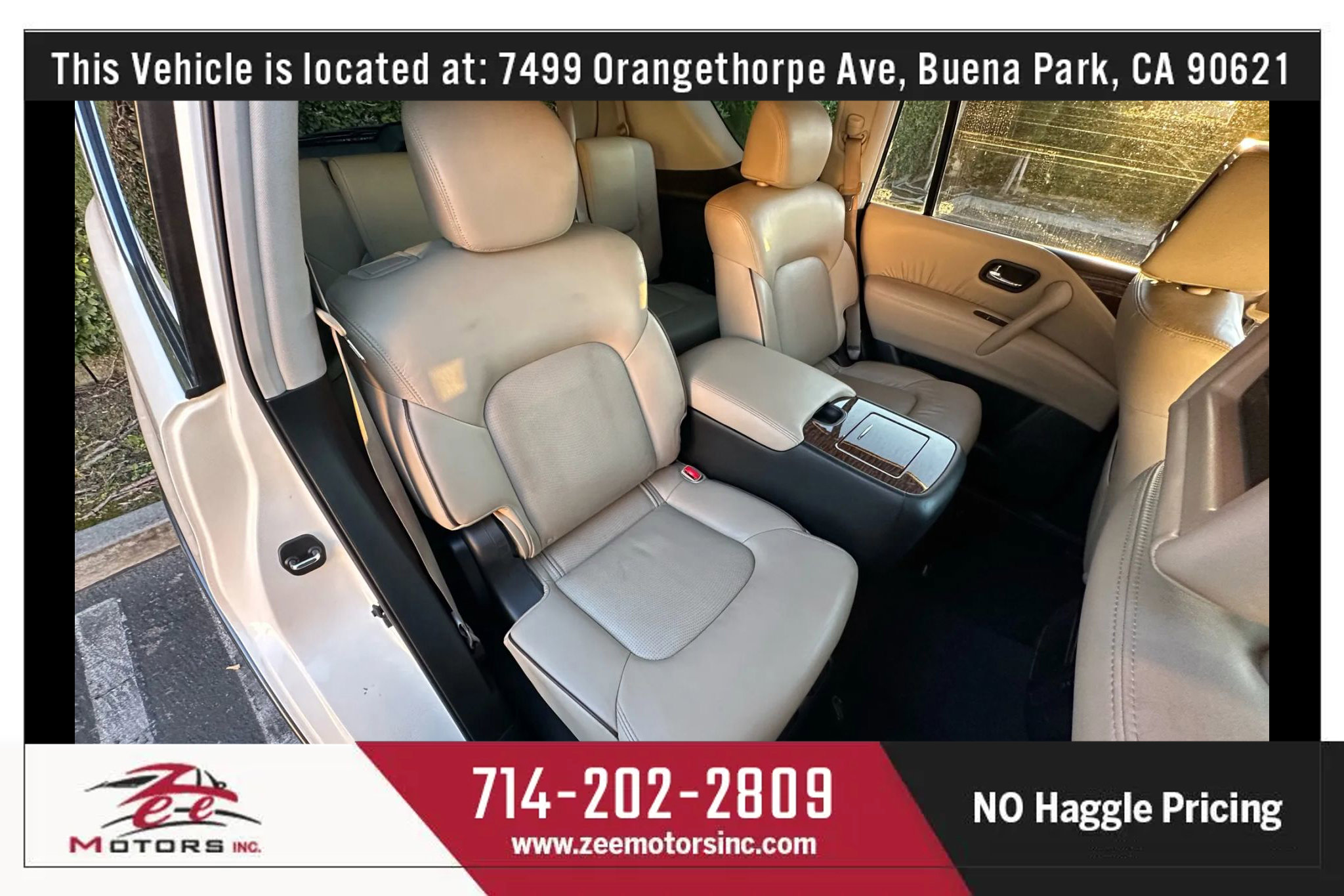 Used 2017 Nissan Armada Platinum w/ Captain Seat Package image 53