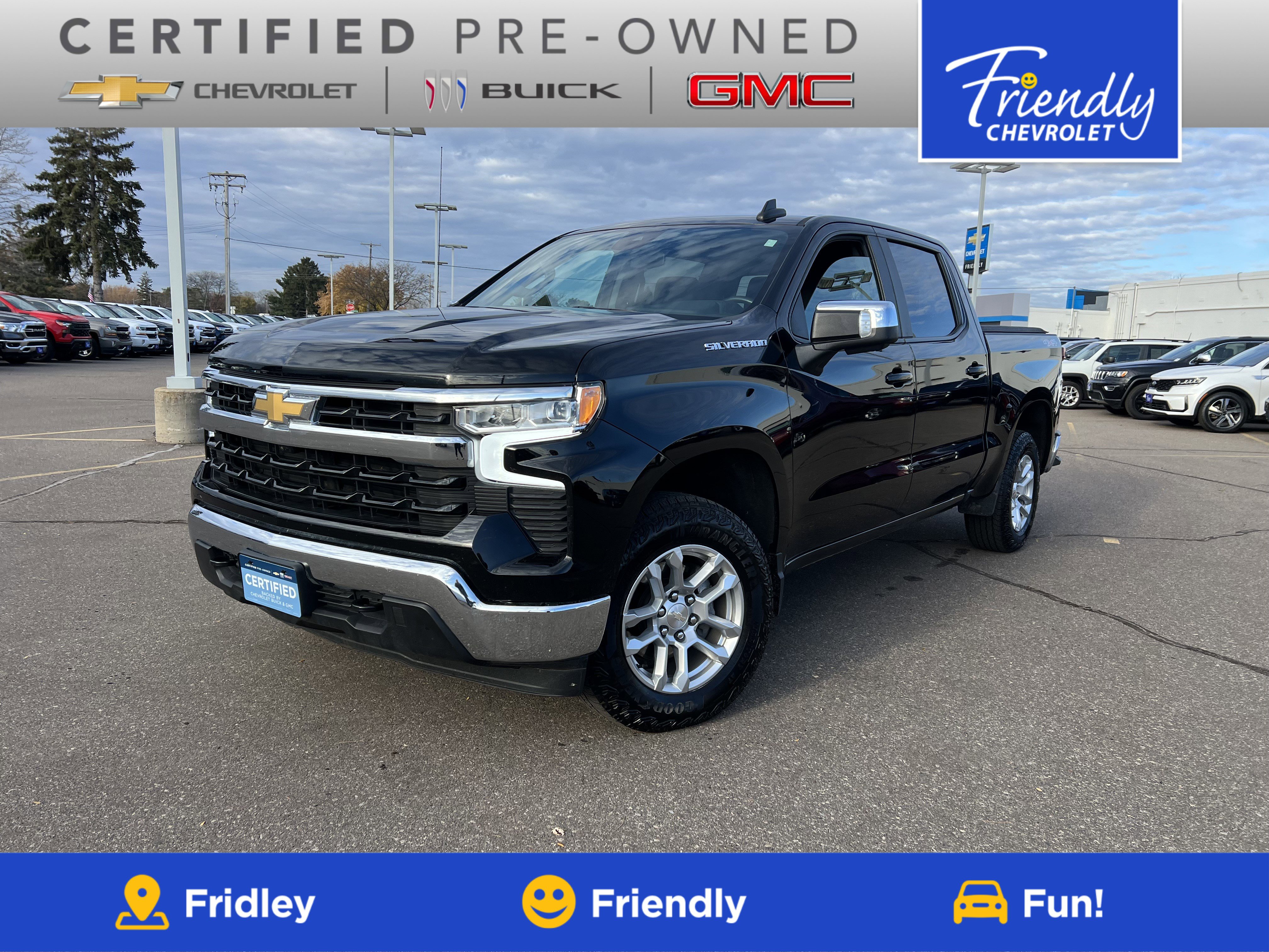 Certified 2022 Chevrolet Silverado 1500 LT w/ Safety Package