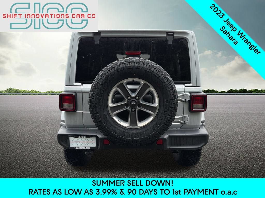 Used 2023 Jeep Wrangler Unlimited Sahara AWD/4WD image 5
