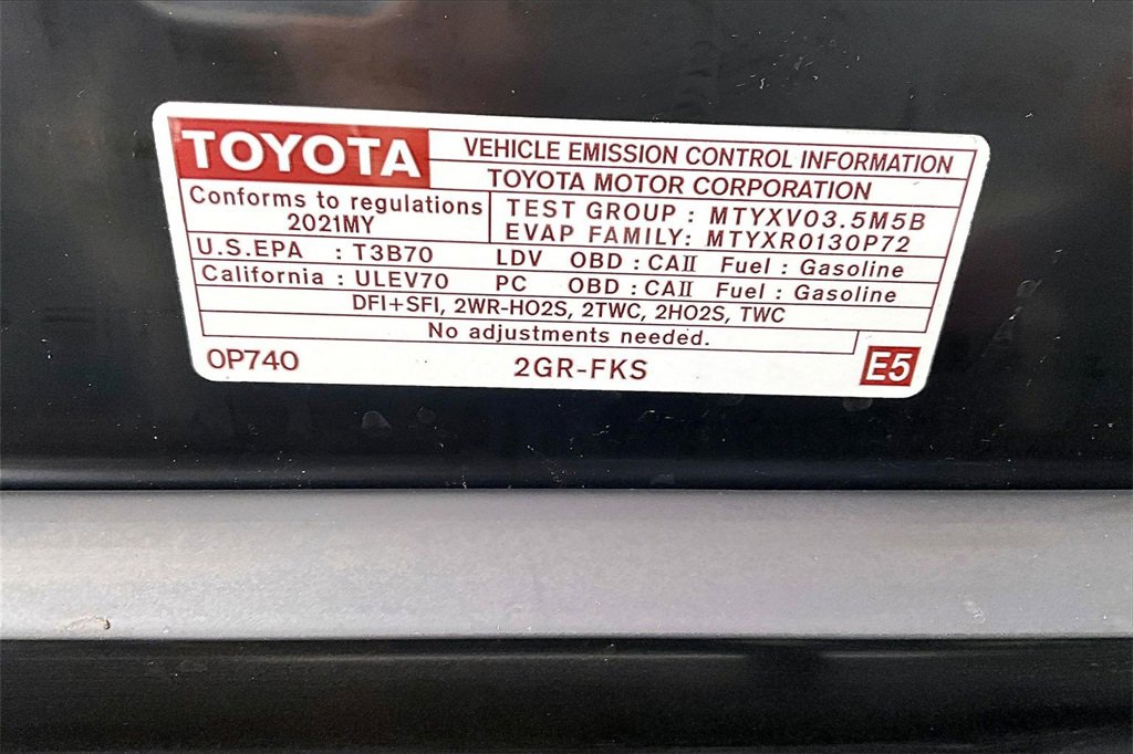 Certified 2021 Toyota Camry TRD image 31