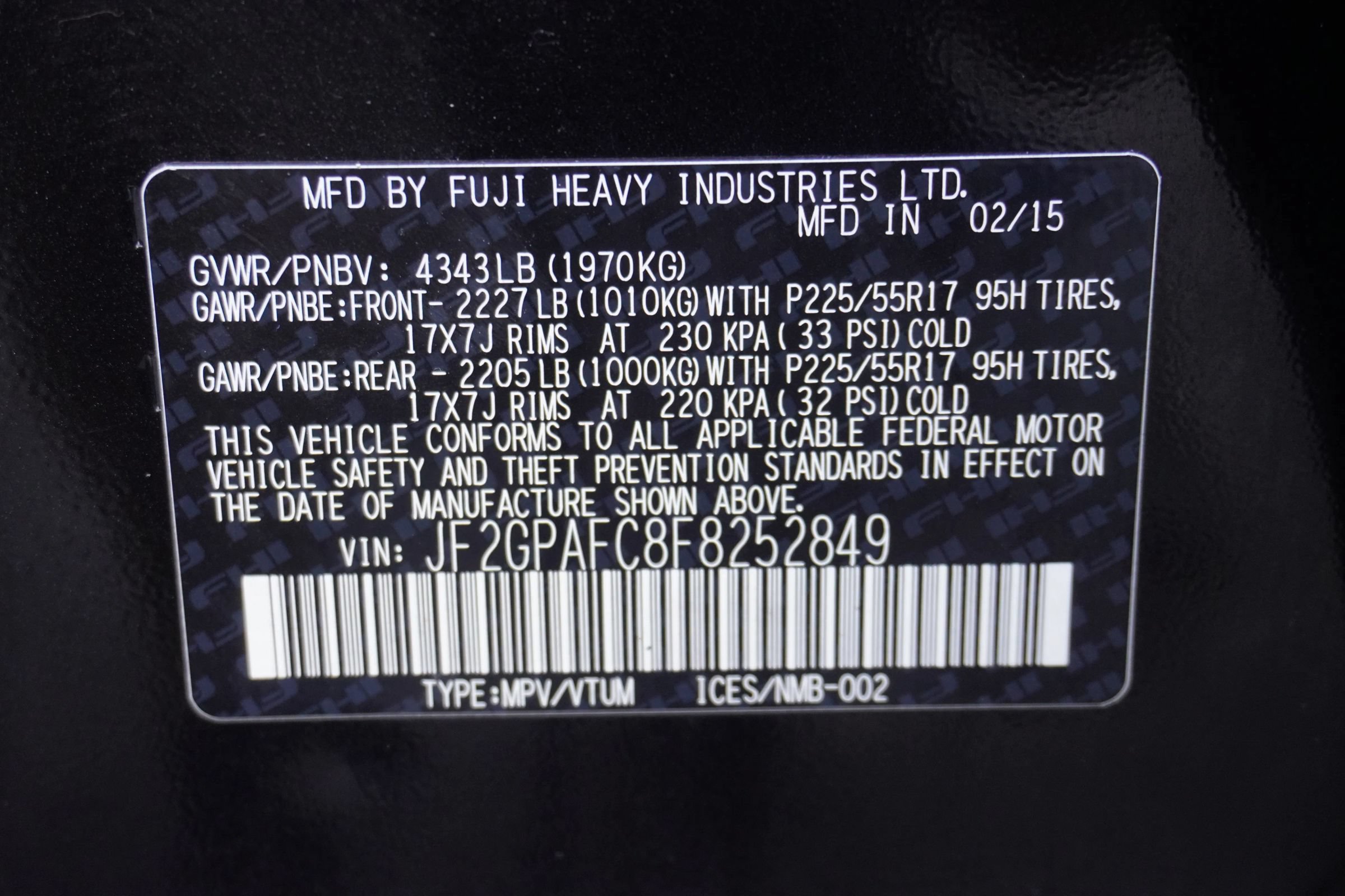 Used 2015 Subaru Crosstrek 2.0i Premium AWD/4WD image 25