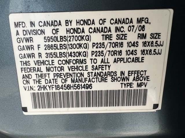 Used 2006 Honda Pilot EX image 19