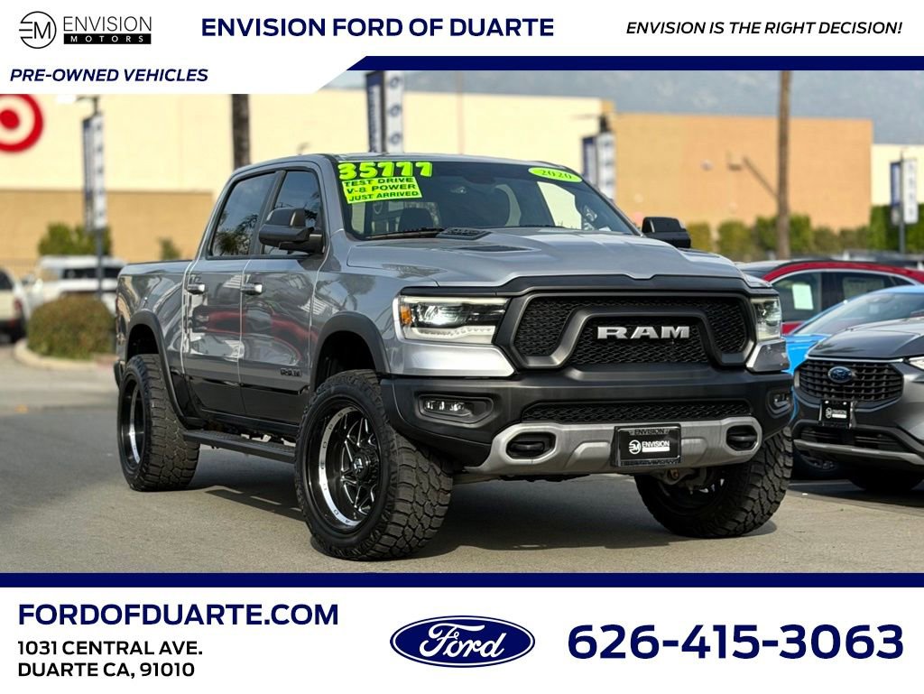 Used 2020 RAM 1500 Rebel w/ Rebel Level 1 Equipment Group