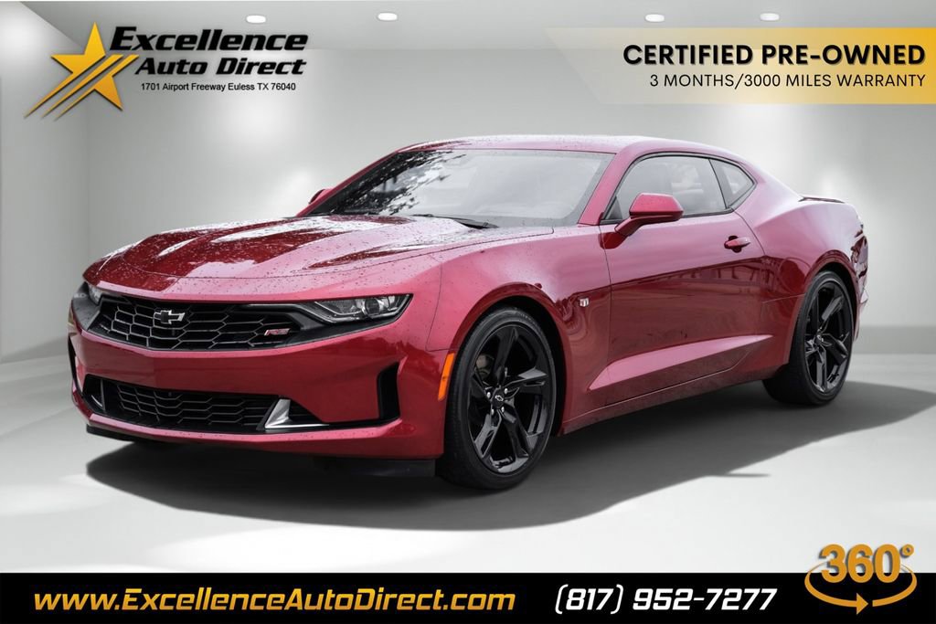 Used 2022 Chevrolet Camaro LT w/ RS Package RWD image 1
