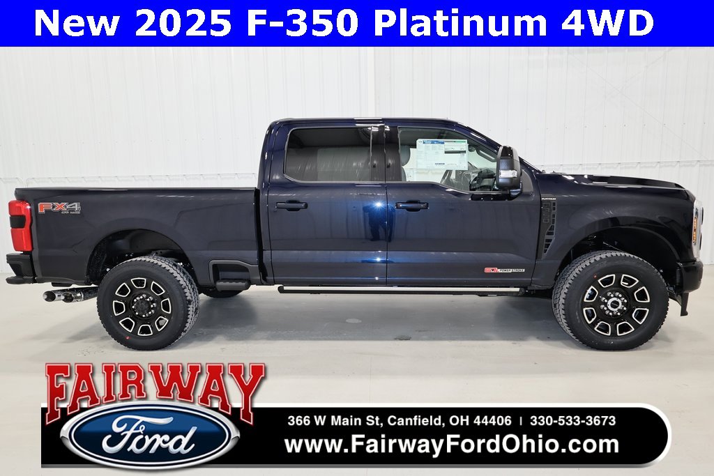 New 2025 Ford F350 Platinum w/ FX4 Off-Road Package