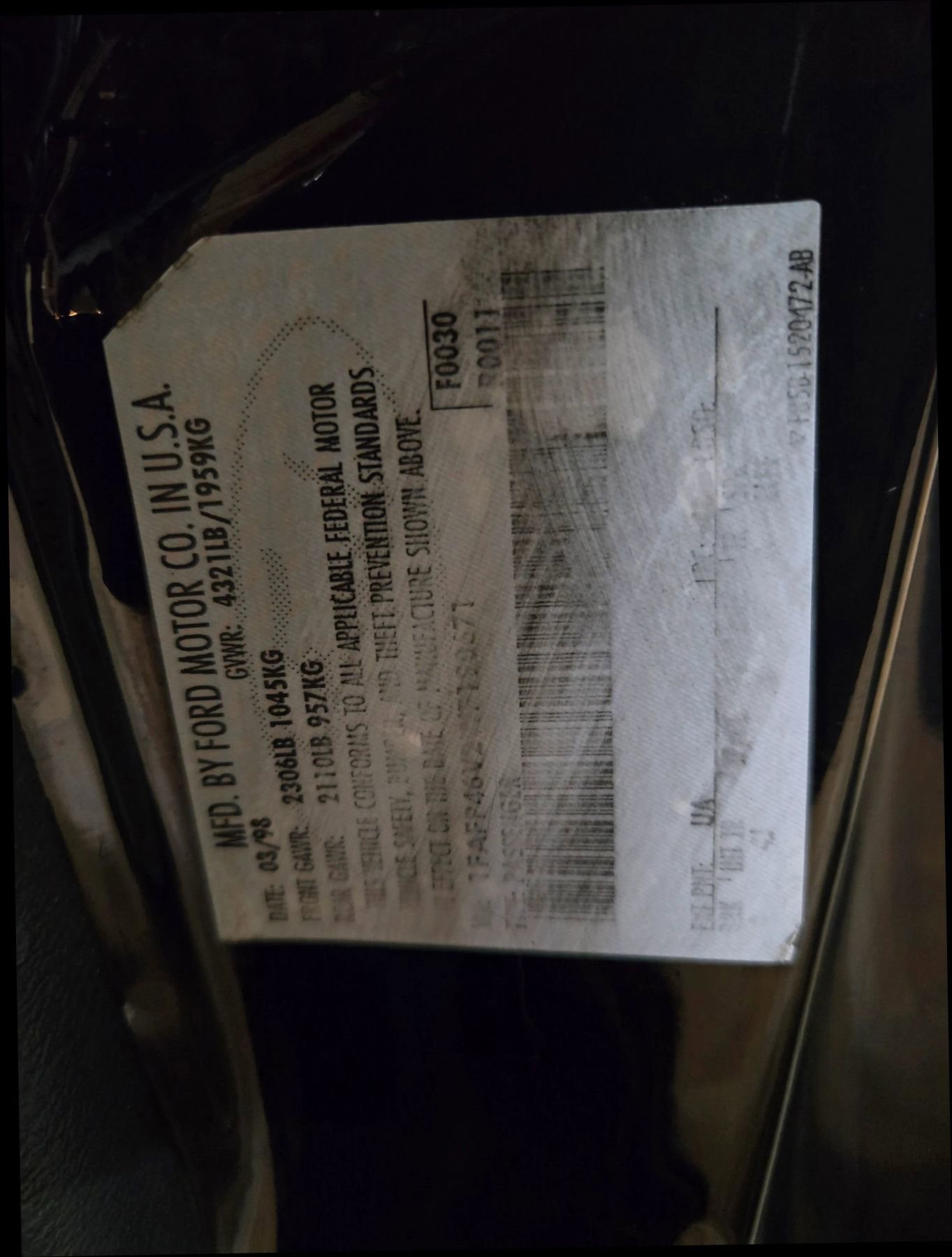 Used 1998 Ford Mustang Cobra image 30