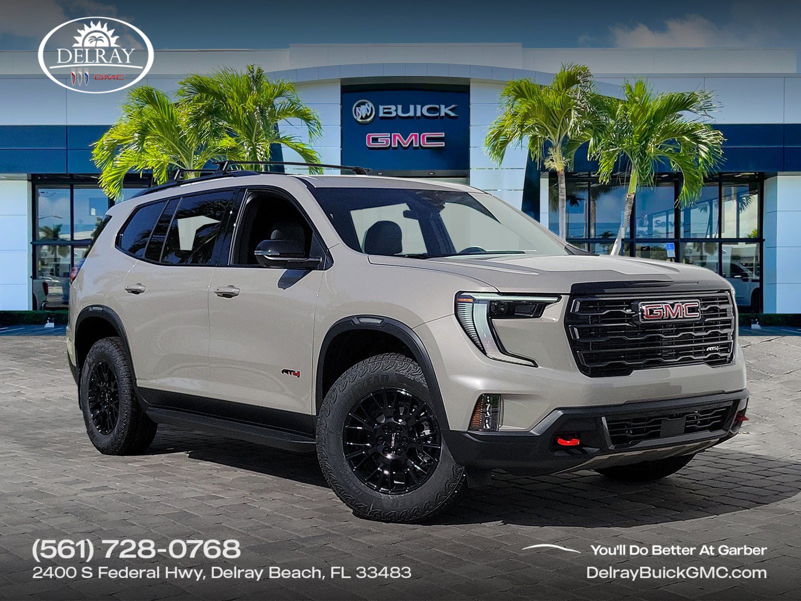 New 2026 GMC Acadia AT4 w/ LPO, Adventure Package AWD/4WD image 1
