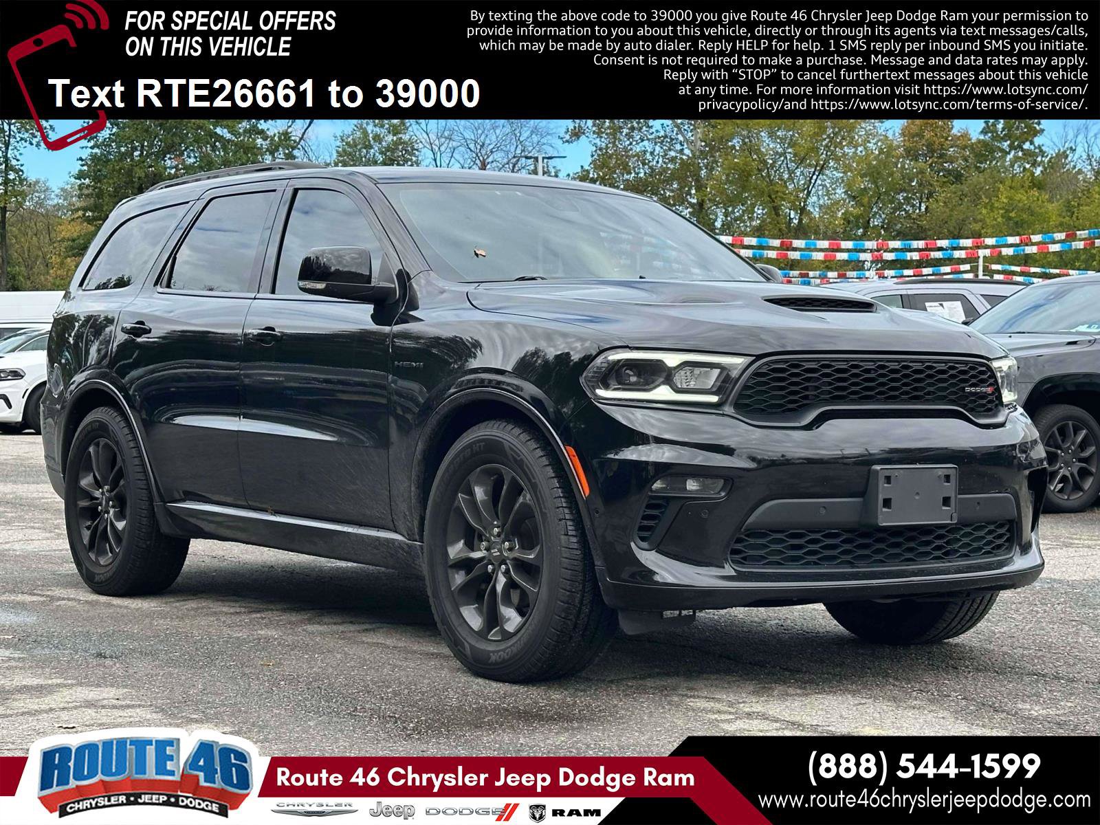 Used 2021 Dodge Durango R/T w/ Blacktop Package