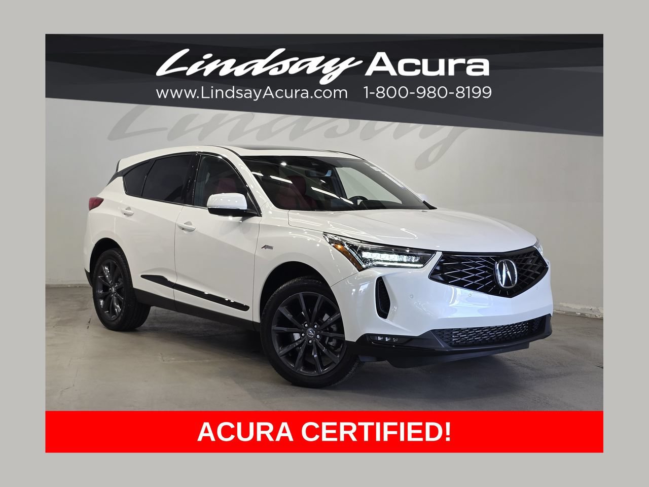 Certified 2025 Acura RDX A-Spec AWD/4WD image 1