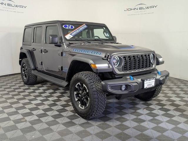 Used 2024 Jeep Wrangler Unlimited Rubicon 4xe w/ Technology Group image 10