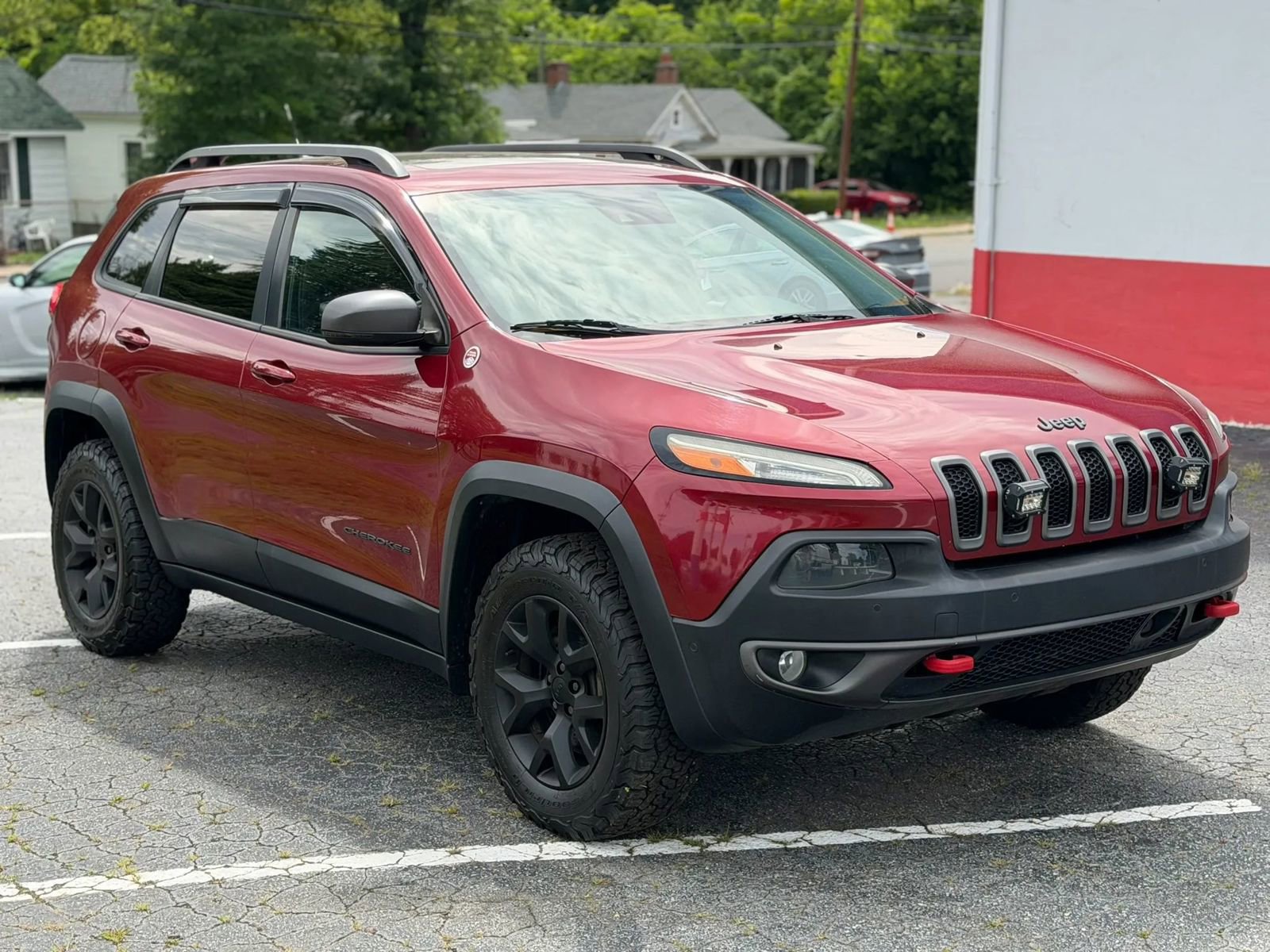 Used 2014 Jeep Cherokee Trailhawk w/ Technology Group AWD/4WD image 3