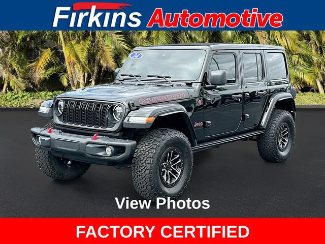 Used 2024 Jeep Wrangler Unlimited Rubicon AWD/4WD image 1