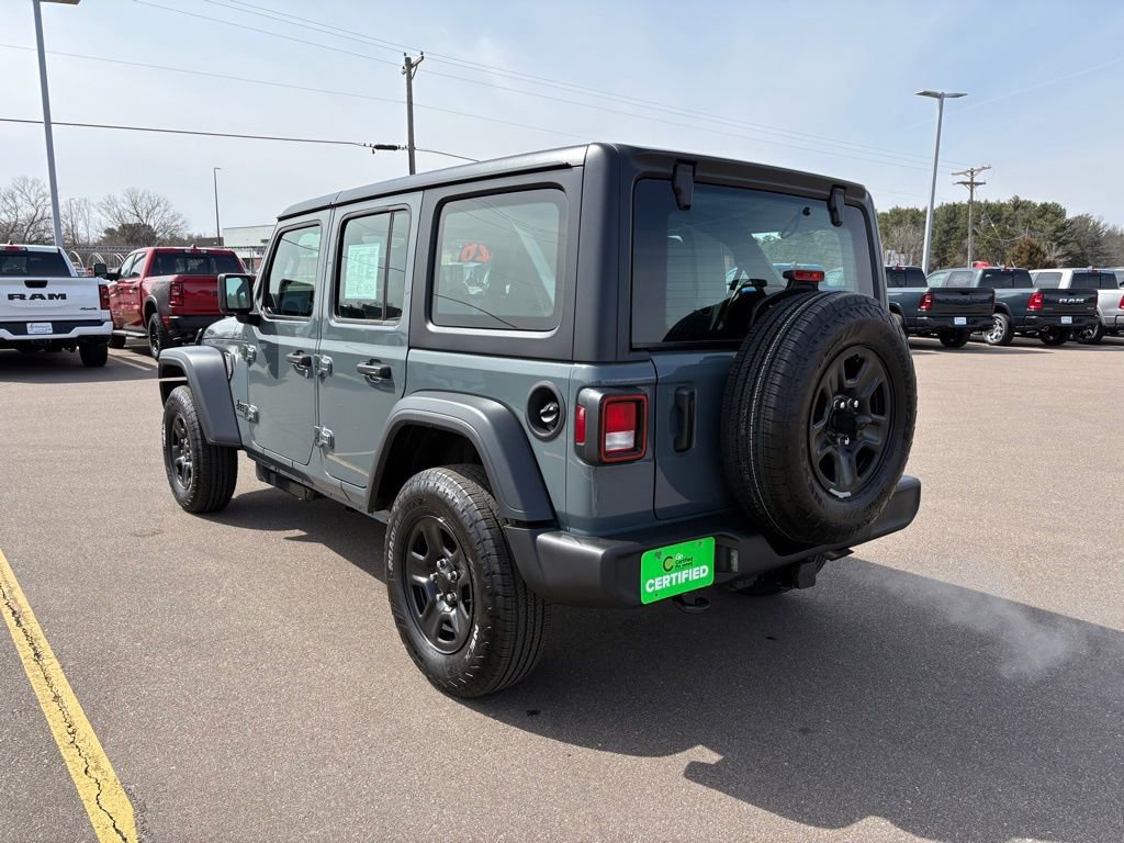 Certified 2026 Jeep Wrangler Sport image 3